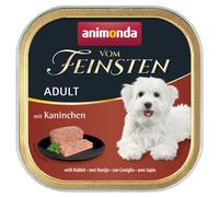 animonda Vom Feinsten 24 x 150 g Alimento umido per cani - Adult senza cereali: Coniglio