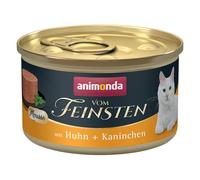 animonda Vom Feinsten Adult 12 x 85 g Alimento umido per gatti - Pollo + Coniglio