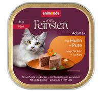 animonda vom Feinsten Adult 32 x 85 g - Pollo & Tacchino Paté