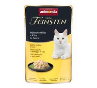 Animonda Vom Feinsten Adult con filetto di pollo & formaggio in salsa 50gx18