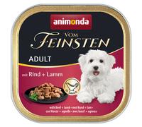 Animonda Vom Feinsten Adult con manzo e agnello in salsa 150gx22