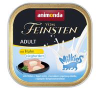 Animonda Vom Feinsten Adult con Pollo e Cuore di Yogurt 100gx32