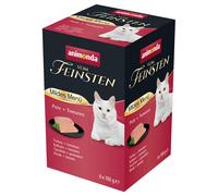 animonda vom Feinsten Adult Menù Delicato 6 x 100 g Pacco misto umido gatti - Tacchino & Pomodori