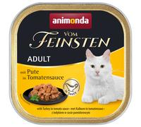 animonda Vom Feinsten Adult NoGrain in salsa 6 x 100 g Alimento umido gatto - Tacchino in salsa di pomodoro
