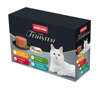 animonda vom Feinsten Mousse Cibo umido per gatti per adulti e gatti, senza zucchero, varietà di mouse, 1 x 12 x 85 g