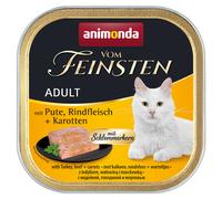 ANIMONDA Vom Feinsten Pate Tacchino, manzo con carote 100g