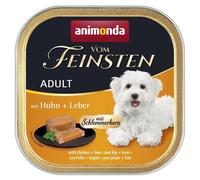 ANIMONDA Vom Feinsten Gourmet centre Adult con pollo e fegato 150g paté per cani