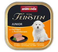 Animonda Vom Feinsten Junior con pollame e cuori di tacchino 150gx22