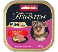 animonda Vom Feinsten Junior Mini con tacchino, vitello + mela, 32 x 100 g