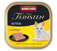 animonda vom Feinsten Pacco misto 32 x 100 g Umido per gatto - Kitten: Manzo, Pollame, Agnello