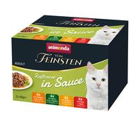 animonda Vom Feinsten Raffinesse in salsa Adult Pacco misto umido per gatto - Set %: 24 x 85 g