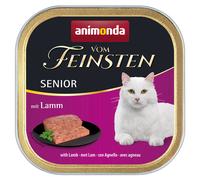 animonda vom Feinsten Senior 6 x 100 g Alimento umido per gatti - Agnello