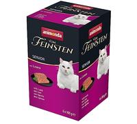 animonda Vom Feinsten Senior Cibo umido per gatti anziani dai 7 anni in su, con agnello, 6 x 100 g