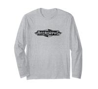 Animorphs Black Geometric Logo Sci-Fi Book Series Maglia a Manica
