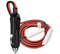 Anina Caricabatterie da auto DC 12 V per connettore radio mobile CB cavo di alimentazione di ricambio con fusibile 15A per YAESU FT-7800R FT-7900R FT-8900R FT-2600 Kenwood TM-741 TM-G707 TM271 TM281