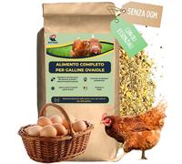 Ani'Nat Mangime per galline ovaiole senza OGM - Con oli essenziali - Miscela gro