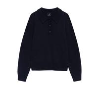 Anine Bing - Lee Polo Sweater - - Tops - Donna - Blu - XS