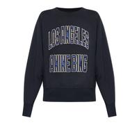 Anine Bing, ,Sweatshirts & Hoodies ,Donna ,Nero ,M Harry Shrunken Sweatshirt