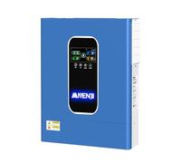 Aninerel 11000W Inverter ibrido 48V, 2 MPPT integrati, supporta 6 unità in parallelo, carica batteria max. 160A, può immettere energia nella rete, supporta il funzionamento senza batteria