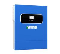 Aninerel 11kW Inverter Ibrido 48V, 2 Ingressi FV, Funziona Senza Batteria, Inverter a Onda Sinusoidale Pura (WiFi/BMS), FV 60-500VDC, Adatto Per Batterie al litio da 48V, Con Modulo WiFi