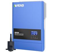 Aninerel 6200W Inverter Ibrido 48V Inverter Fotovoltaico a Onda Sinusoidale Pura, MPPT da 120A Tensione di Ingresso Fotovoltaica Massima di 500V, Adatto Per Batterie al litio da 48V, con Modulo WiFi