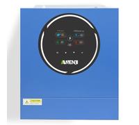 Aninerel Inverter ibrido da 4,2 kW 48 Vdc a 230 Vac, modulo WiFi integrato, 2 prese, PV 60 - 500 Vdc, Off Grid Pure Sinus Onda Solar Inverter 100 A MPPT Per batterie al litio e al piombo