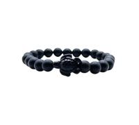 aninu Bracciale con perle con tartaruga u Live Tracking + app - Ocean Amicizia Bracciale per donna e uomo, tartarughe Friendship Bracelet come regalo per donne e uomini