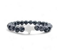 aninu Bracciale con pinguino e GPS Live Tracking + App - Regali per donne e donne, ragazze gioielli e braccialetti dell'amicizia con ciondolo per mamma e figlia, bracciali pinguino Charms, Eine Grösse