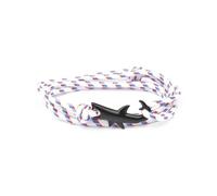aninu Bracciale con squalo e GPS Live Tracking + App - Gioielli per uomo e donna, braccialetti dell'amicizia e partner come regalo per ragazze e ragazzi, bracciale avvolgente per donne e uomini, Eine