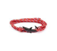 aninu Bracciale con squalo e GPS Live Tracking + App - Gioielli per uomo e donna, braccialetti dell'amicizia e partner come regalo per ragazze e ragazzi, bracciale avvolgente per donne e uomini, Eine