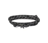 aninu Bracciale con squalo e GPS Live Tracking + App - Gioielli per uomo e donna, braccialetti dell'amicizia e partner come regalo per ragazze e ragazzi, bracciale avvolgente per donne e uomini, Eine