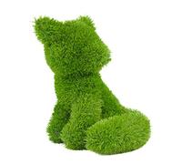 AniPlants - Volpe in Erba Artificiale, 33 x 30 x 37 cm, Resistente alle intemperie e alla deformazione, con Ancora per Il Fissaggio, Decorazione per Giardino e casa, Colore: Verde, 35 cm