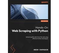 Anish Chapagain Hands-On Web Scraping with Python (Tascabile)