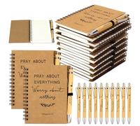 ANISION 150 Pcs/50 Set Christian Gifts Notebooks Bulk, Spiral Notebooks