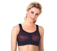 Anita 1199-001 Care Donna Reggiseno Mastectomia Non Imbottito Senza Ferretto con Chiusura Anteriore Nero 9C
