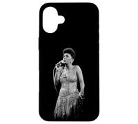 Anita Baker Live B&W di Stephen Wright Custodia per iPhone 16 Plus