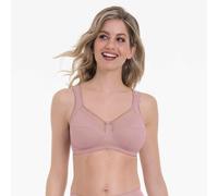 Anita - Clara - Donna - Reggiseno Comfort Soft - senza ferretto, Rosewood, 110G