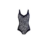 ANITA Costume da bagno da donna Flower Dots Sidonia blu | 46E