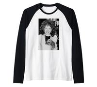 Anita Dobson Eastenders Stella Angie Watts Maglia con Maniche Raglan