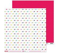 Anita e Il Mondo Carta Scrapbooking 12 x 12 5 Unid, Tq con Amore