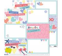 Anita e Il Mondo Collection Momentos Carta da Scrapbooking, Paper, Grande, 30,5 x 30,5 cm