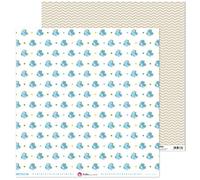 Anita e Il Mondo Collezione Blu Bambino Carta per Scrapbooking, Paper, 30,5 x 30,5 cm