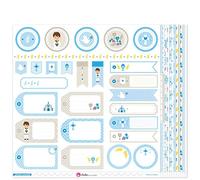 Anita e Suo Mondo Prima Comunione Bambino Carta Scrapbooking, Blu, 30,5 x 30,5 cm, 13