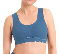 Anita Essential Lace Bralette - Reggiseno da donna con chiusura a clip e coppe estraibili - Elegante reggiseno senza ferretto confortevole - Morbido reggiseno vellutato con pizzo e nastro di seta in