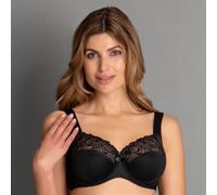Anita 5822 Lucia Reggiseno Confortevole Donna con Ferretto Ricamo Floreale Nero 7C