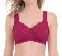 Anita - Orely Donna Reggiseno sollievo senza ferretto Taglie grandi, Cherry Red, 7E