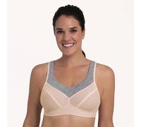 Anita Panalp 5555 - Reggiseno sportivo da donna in lana merino traspirante, Rosa intelligente/Melange, 3B