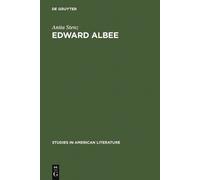 Anita Stenz Edward Albee (Copertina rigida) Studies in American Literature