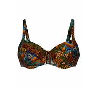 ANITA Top bikini da donna RF-Tropical Nights marrone | 40F
