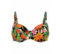 ANITA Top bikini da donna RF-Wild Garden nero | 38D